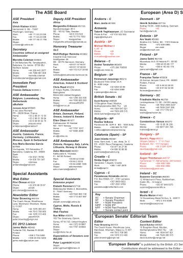 Draft Contacts list. - June 2011_DRAFT Contacts list. - Apr 09.qxd