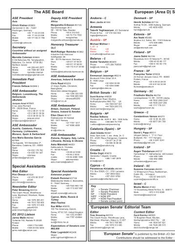 Draft Contacts list. - June 2011_DRAFT Contacts list. - Apr 09.qxd