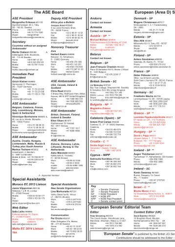 42 - 43 Contacts Jan 2013 DRAFT_DRAFT Contacts list. - Apr 09.qxd