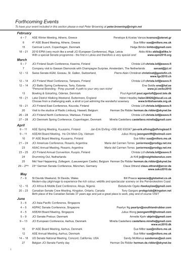 18 - 19 Events Jan 2010_BJCI Senate Newsletter ... - jcisenate.no