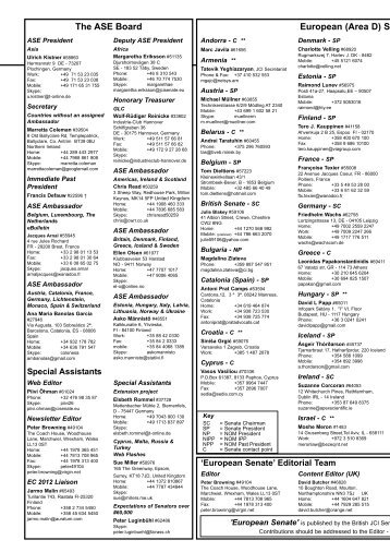 38-39 Contacts list. - Jan 2012_DRAFT Contacts list. - Apr 09.qxd