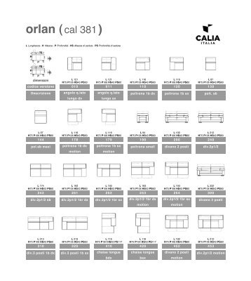 Orlan (cal 381) - Calia Italia