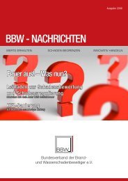 BBW Zeitung 2009 - Ralf Liesner Bautrocknung GmbH & Co. KG