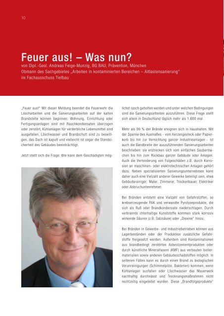 BBW Zeitung 2009 - Ralf Liesner Bautrocknung GmbH & Co. KG