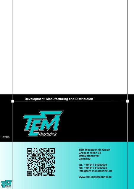 Product Catalog TEM