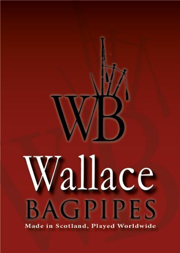 Wallace Bagpipes Brochure