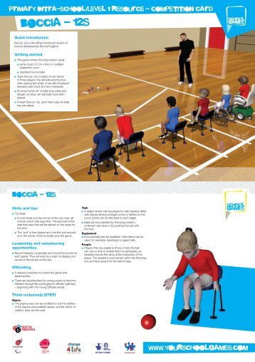 boccia - 12s - School Games