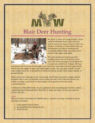 Blair Deer Hunting