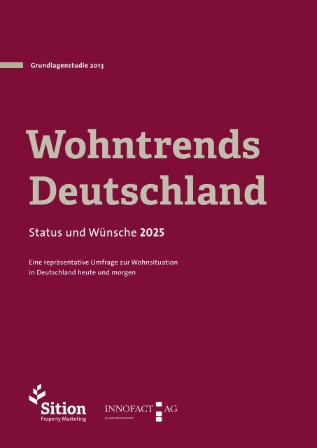 Grundlagenstudie Wohntrends Deutschland