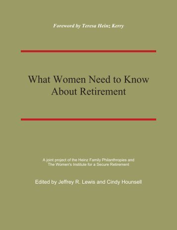 What Women Need to Know About Retirement - Wiser