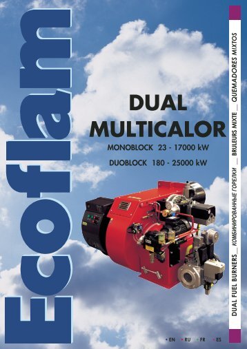 DUAL MULTICALOR - Ecoflam Burners