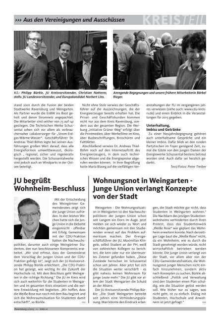 Februar 2013 - CDU Kreisverband Ravensburg