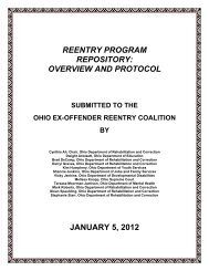 reentry program repository - Ohio Ex-Offender Reentry Coalition