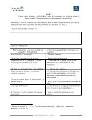 grille d'observation de l'enseignant par lui-mÃªme - CPASS