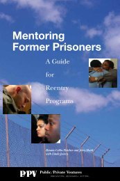 Mentoring Former Prisoners - Ohio Ex-Offender Reentry Coalition