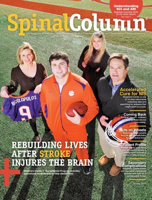 download this issue - Shepherd Center's Spinal Column Magazine