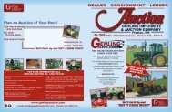 printable flyer #1 (pdf format) - Gehling Auction