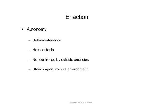 Lecture 2: Paradigms of Cognitive Science - David Vernon