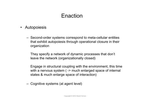 Lecture 2: Paradigms of Cognitive Science - David Vernon