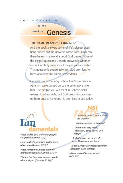 Genesis: An Introduction – B.C.: Before Creation