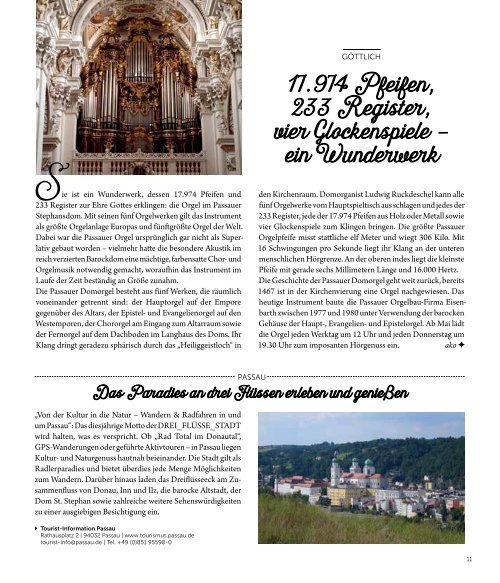 #EchtWohlig - Magazin des Bayerischen Thermenlands