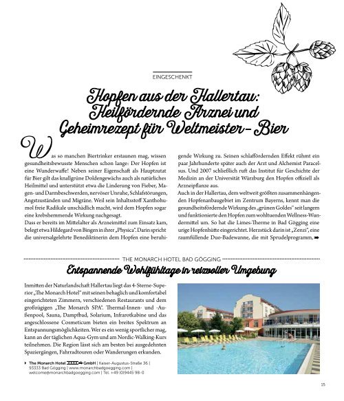 #EchtWohlig - Magazin des Bayerischen Thermenlands