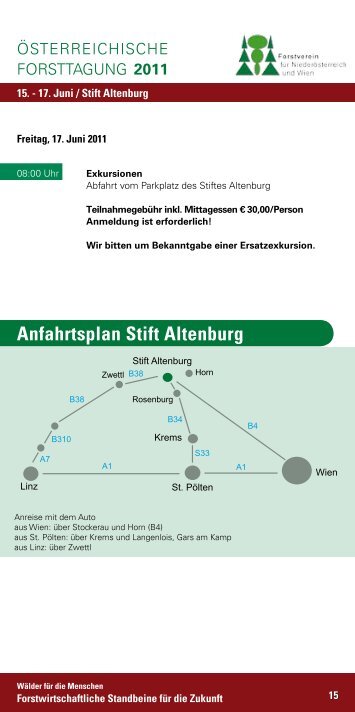 Anfahrtsplan Stift Altenburg