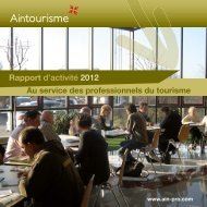 Rapport d'activitÃ© 2012 - Ain-pro.com