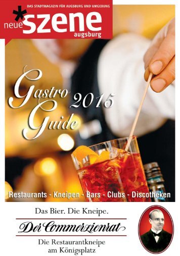 Gastro-Guide Augsburg 2015