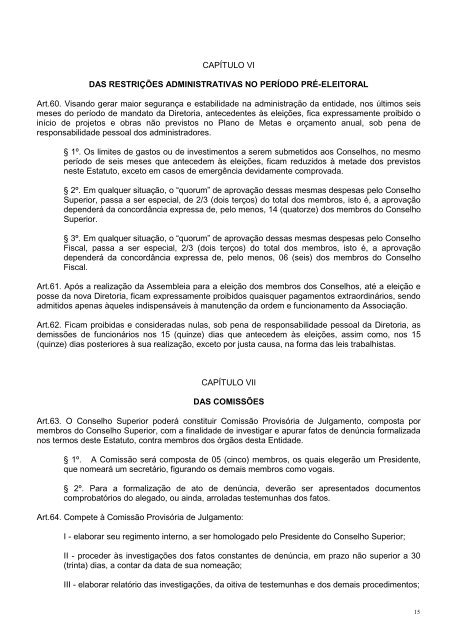 Estatuto - Associação dos Funcionários Públicos de São Bernardo ...