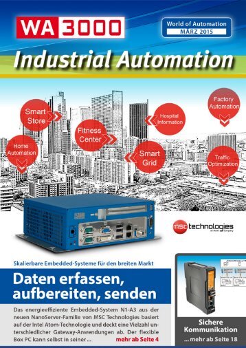 WA3000 Industrial Automation März 015 