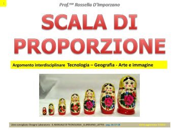 Scala di proporzione - Currarini.eu