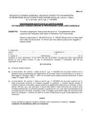 Modello A1.pdf - Comune di Palestrina