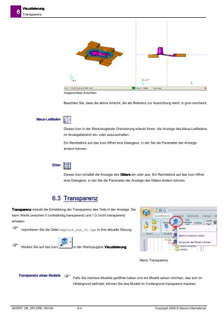 Schulungsunterlagen Schulungsunterlagen WorkXPlore 3D ...