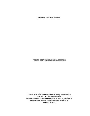 proyecto simple data fabian steven novoa palomares corporaciÃ³n ...