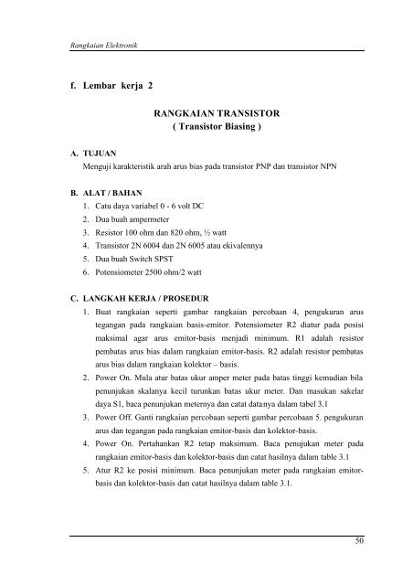 Rangkaian Elektronika - e-Learning Sekolah Menengah Kejuruan