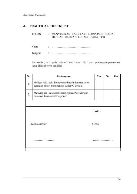 Rangkaian Elektronika - e-Learning Sekolah Menengah Kejuruan