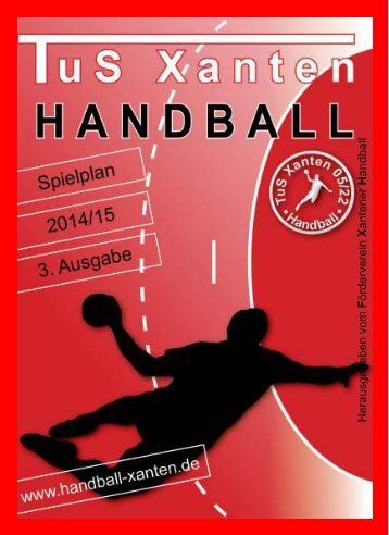 Herausgegeben vom Förderverein Xantener Handball