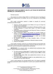Carta Jornadas GastronÃ³micas y Fichas de InscripciÃ³n