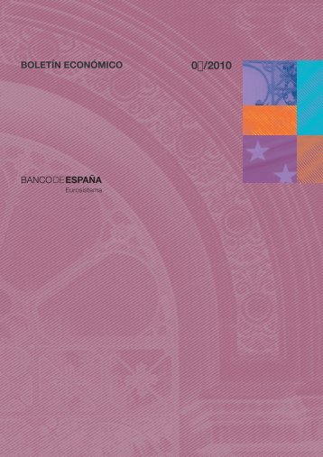 Boletín Económico. Marzo 2010. - Expansión