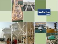 The Engineering Activity: Water Treatment Plants - Valoriza Agua