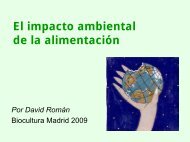 El impacto ambiental de la alimentaciÃ³n - Lunes sin carne