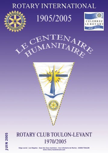 JUIN 2005 - Club Rotary de Toulon Levant