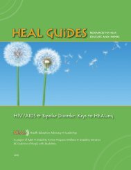 HIV/AIDS & Bipolar Disorder: Keys to HEALing - bccpd