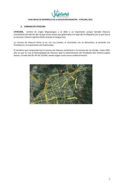 documento - Municipalidad de Vitacura