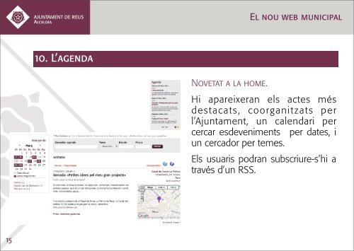 PresentaciÃ³ del nou lloc web Reus.cat - Ajuntament de Reus