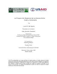 Juan M. del Aguila - Cuba Transition Project - University of Miami