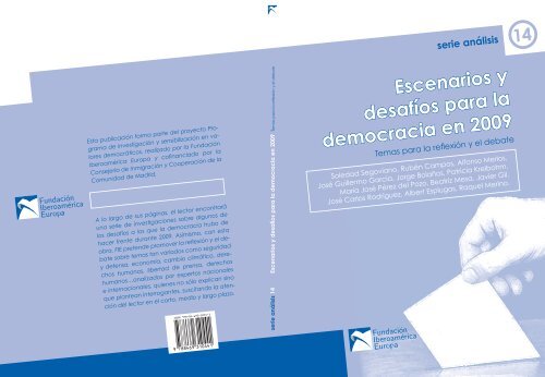 Escenarios y desafÃ­os para la democracia en 2009 - El Diario Exterior