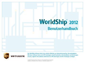 UPS WorldShip™ 2011 User Guide