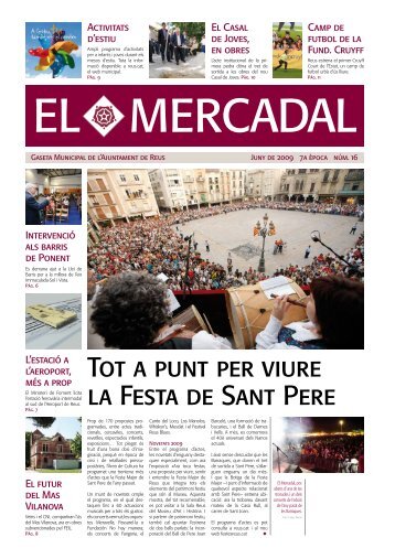 El Mercadal Juny de 2009 - Ajuntament de Reus